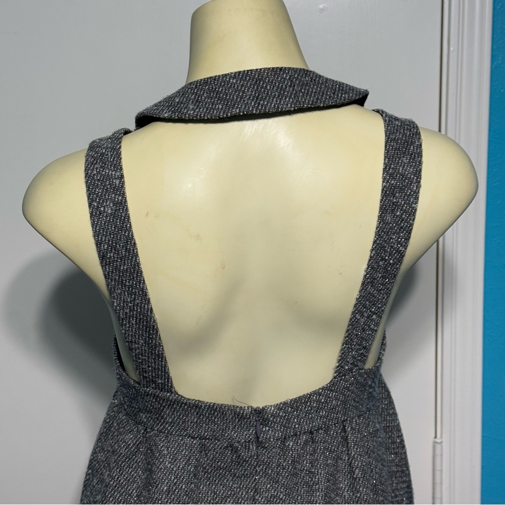 Anna Sui for Target Gossip Girls Collection Elegant Gray Sleeveless Dress 3 XS - Picture 9 of 16